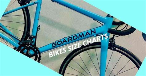 boardman bike sizes.